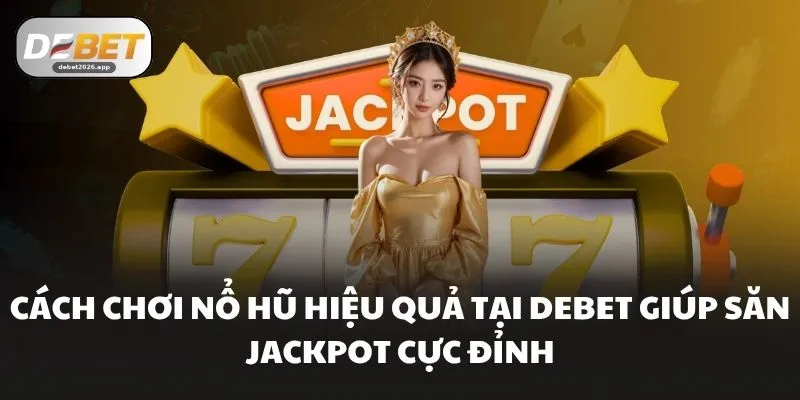Cách Chơi Nổ Hũ Hiệu Quả Tại DEBET Giúp Săn Jackpot Cực Đỉnh