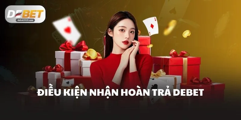 Điều kiện tham nhận hoàn trả DEBET