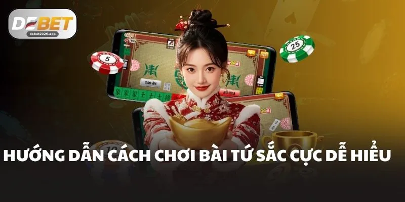 Hướng dẫn cách chơi bài tứ sắc cực dễ hiểu